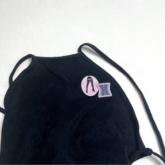 Savage x Fenty 70s Terry Strappy Back Teddy NWT - Picture 3 of 7